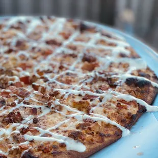 Chicken Bacon Ranch Pizza