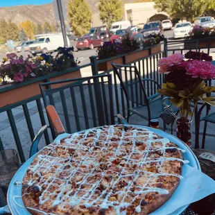 Chicken Bacon Ranch Pizza