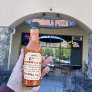 Homemade hot sauce