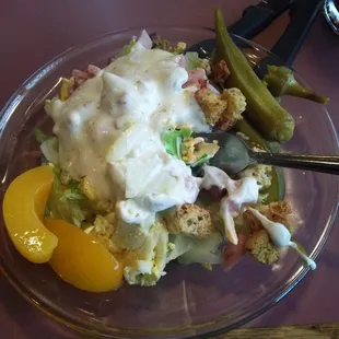 Such a fresh salad bar!