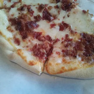 Bacon pizza!