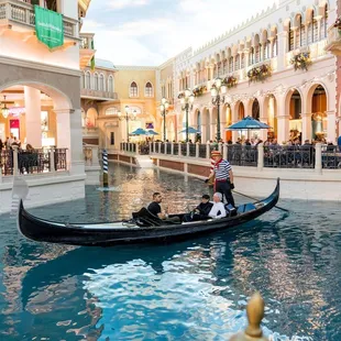 Venetian indoor Gondola Rides