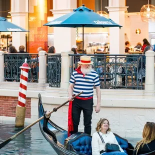 Venetian indoor Gondola Rides