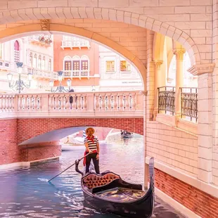 Venetian indoor Gondola Rides