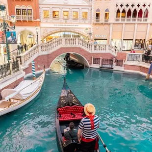 Venetian indoor Gondola Rides
