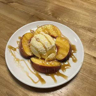 Peach desert