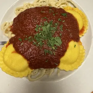 Spaghetti and Ravioli