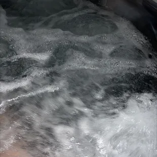 a close up of a hot tub