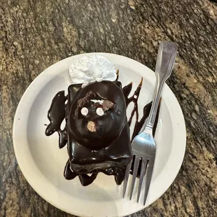 Chocolate mice dessert