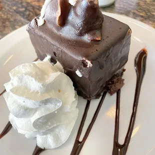 Chocolate mousse cake!