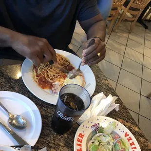 My husband&apos;s delicious dinner