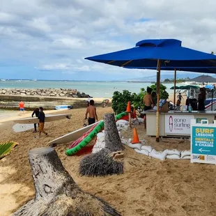 The surf stand
