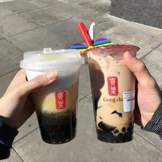 Earl Grey Milk Tea with 3J