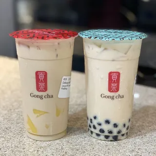 Matcha Milk Tea with Pearl