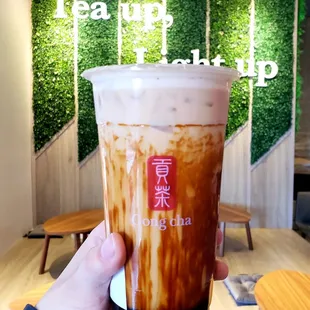 Dirty Brown Sugar Boba || IG: @misspiggyeats