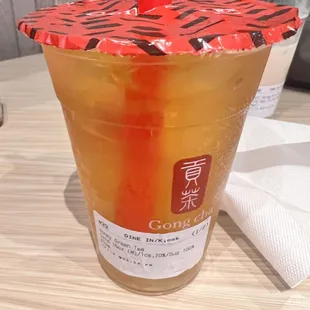 Honey Green Tea with Aloe