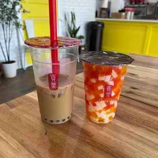 Brown sugar milk tea