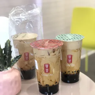 Black Sugar Milk Teas