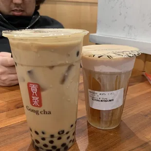 Creme Brulee Foam Tea