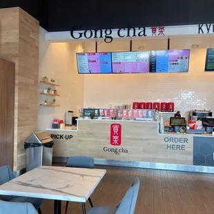 Love this place, staff is friendly , tables always clean and lots of space to hangout with friends .