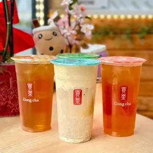 Wintermelon Oolong Tea &amp; Marble Coffee(w/house coffee) *not on menu