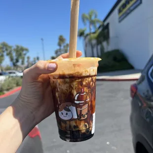 Brown Sugar Earl Grey Milk Tea