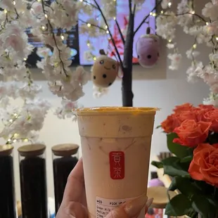 Creme Brulee Milk Foam