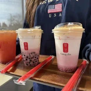 Creme Brulee Strawberry Latte Strawberry Yogurt