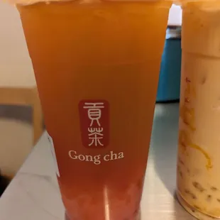 Star Jelly Sparkling Grapefruit Green Tea