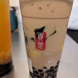 Earl Grey Milk Tea with 3J