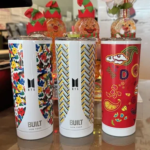 New arrival available December 2 we have 6 limited edition BTS tumblers only.