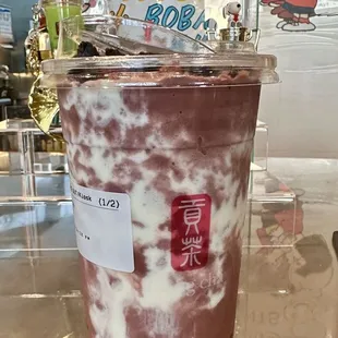 Red Velvet smoothie is so Yum!