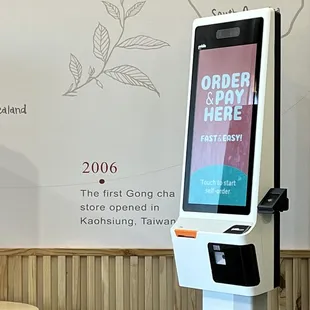 Inside Gong Cha Union City, Union City, CA.