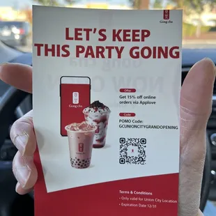 Let's keep this party going