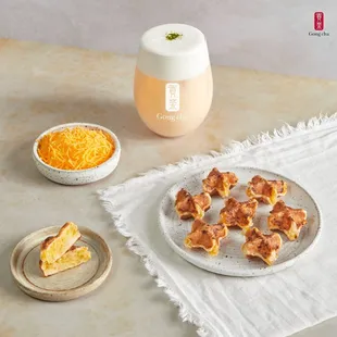 Cheese mochi nuggets