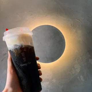 Milk Foam Black Coffee