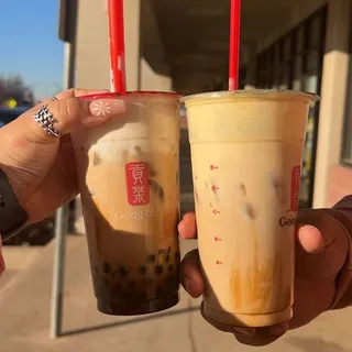 Creme Brulee Brown Sugar Milk Tea
