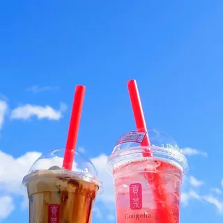 Milk Foam Dirty Brown Sugar Milk Tea