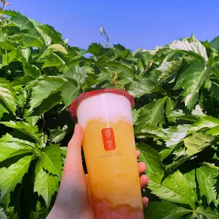 Milk Foam Peach Slush Star Jelly