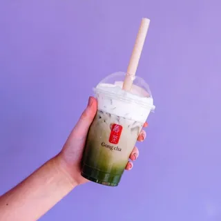 Strawberry Matcha Latte