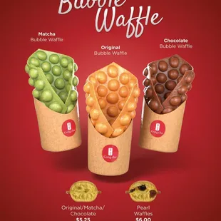 waffles, food