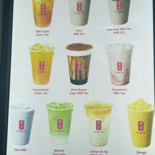 top 10 drinks