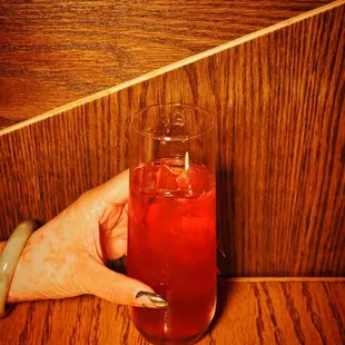 drink, sushi and sashimi