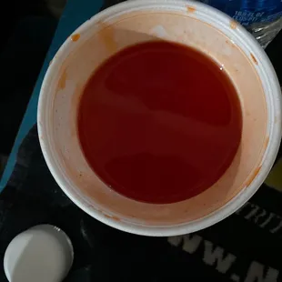 A very sad tasting sauce