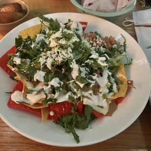 Vegetarian nachos