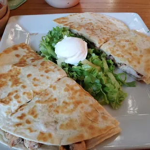 Chicken Quesadillas