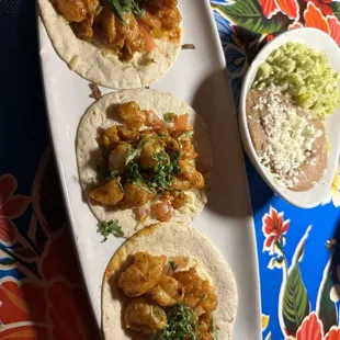 Shrimp tacos