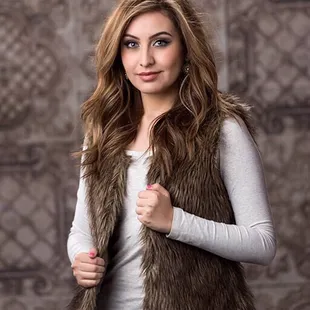 In studio High School Senior Portraits.