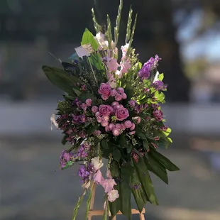 Lavender Standing Spray