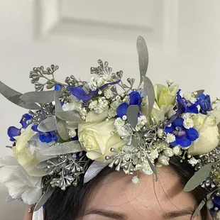 Floral head crown
